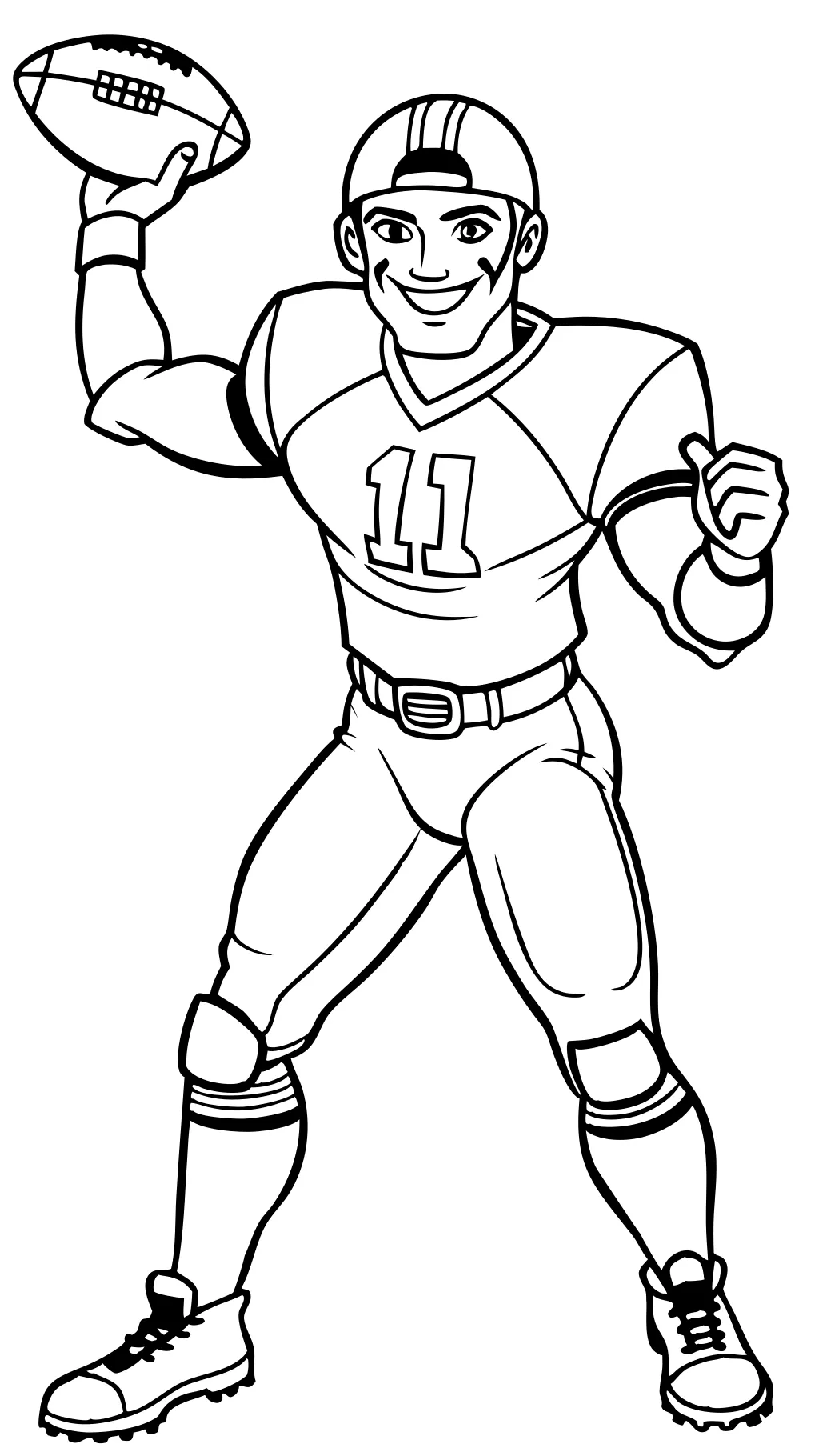 coloring pages of tom brady